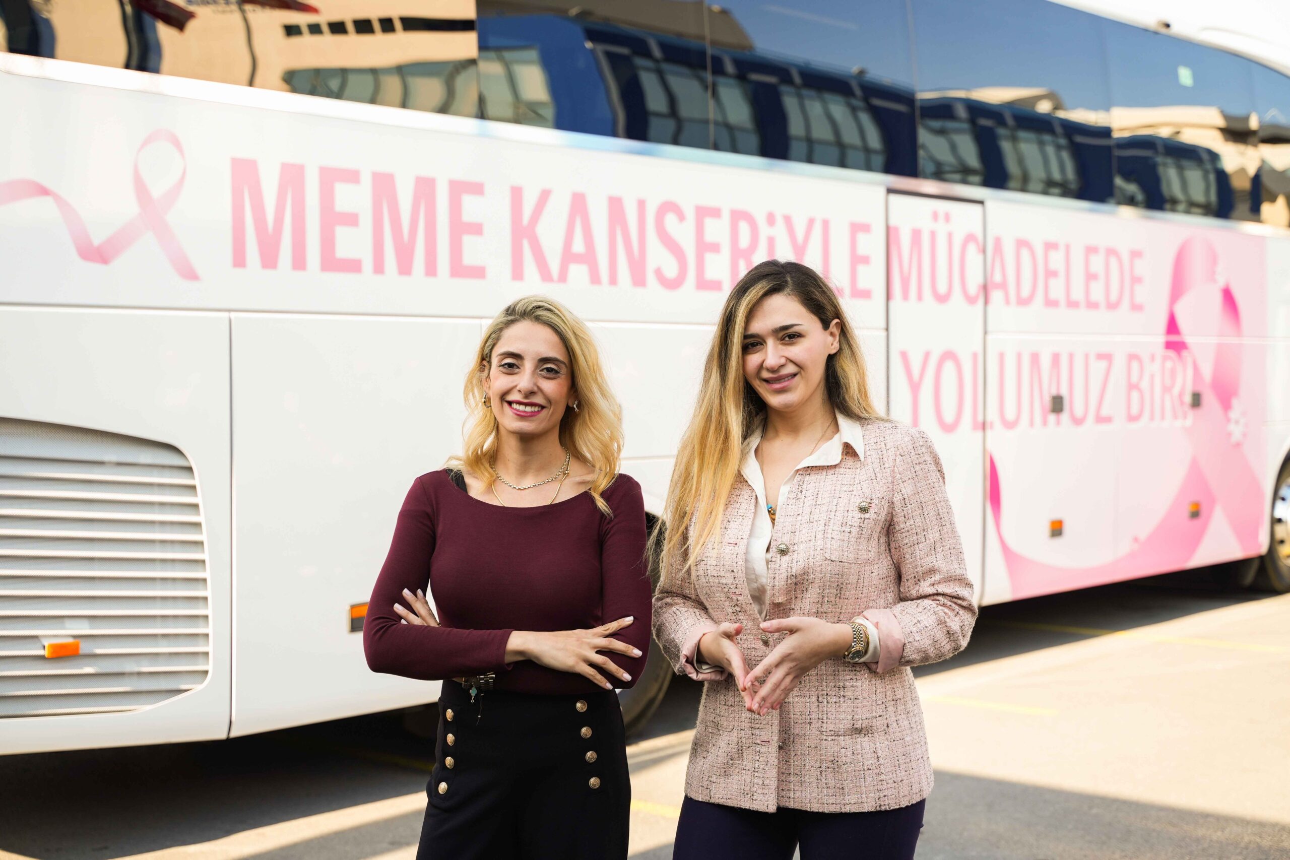 Mercedes-Benz Travego Meme Kanseriyle Mücadelede Farkındalık Yaratacak Yeni Bir Yolculuğa Başladı!