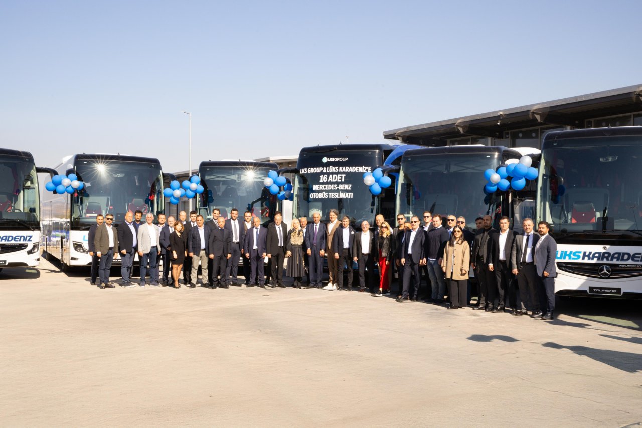 LKS Group, Mercedes’ten 16 Tourismo 1 adet de Travego aldı