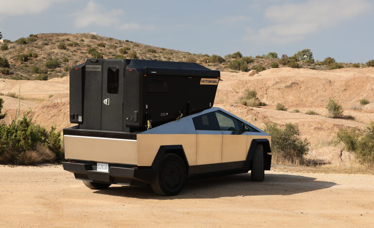 Hotomobil Tesla Cybertruck için Tasarladığı Cyberglad Modelinin Avrupa Lansmanını “Caravan Salon Düsseldorf” Fuarı’nda Gerçekleştiriyor