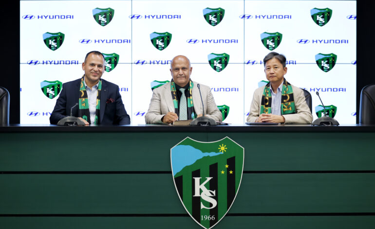 Hyundai Motor Türkiye’den Kocaelispor’a Sponsorluk Desteği