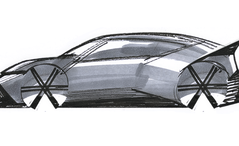 Hyundai, IAA Mobility 2025 Öncesinde Concept THREE’nin İlk Çizimini Paylaştı