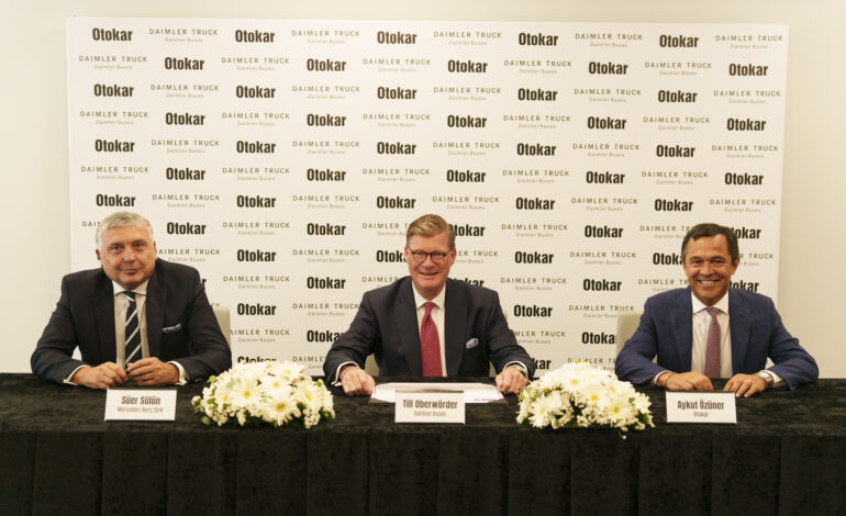 Otokar ve Daimler Buses Üretim Anlaşması İmzaladı