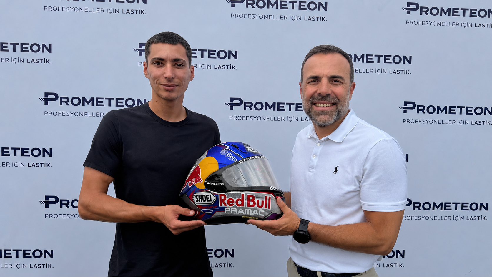 Prometeon, MotoGP’de yarışan ilk Türk sporcu olan Toprak Razgatlıoğlu’na desteğini sürdürüyor